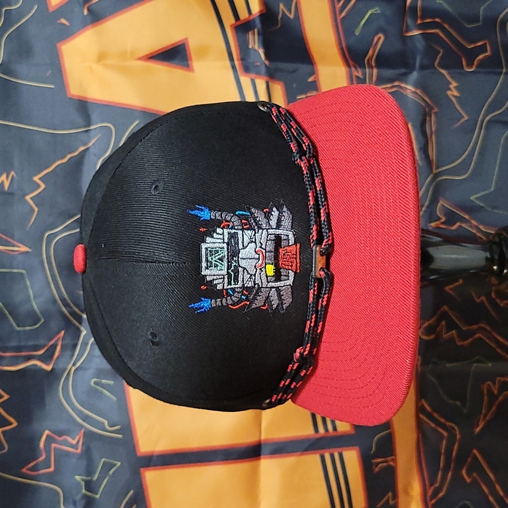 Robo Tiki (1 of 60) Findlay Hats Limited Edition Snapback Black Red